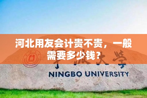河北用友会计贵不贵，一般需要多少钱？
